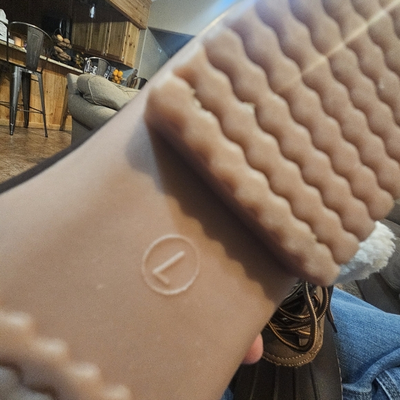 Women's Brown Ankle Boots with Faux Fur Lining - Picture 8 of 12